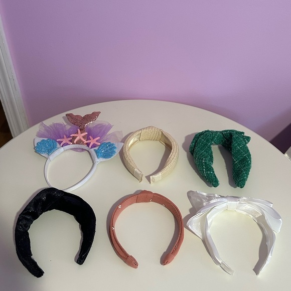 Kids Colorful Headband Set of 6 - Picture 1 of 7